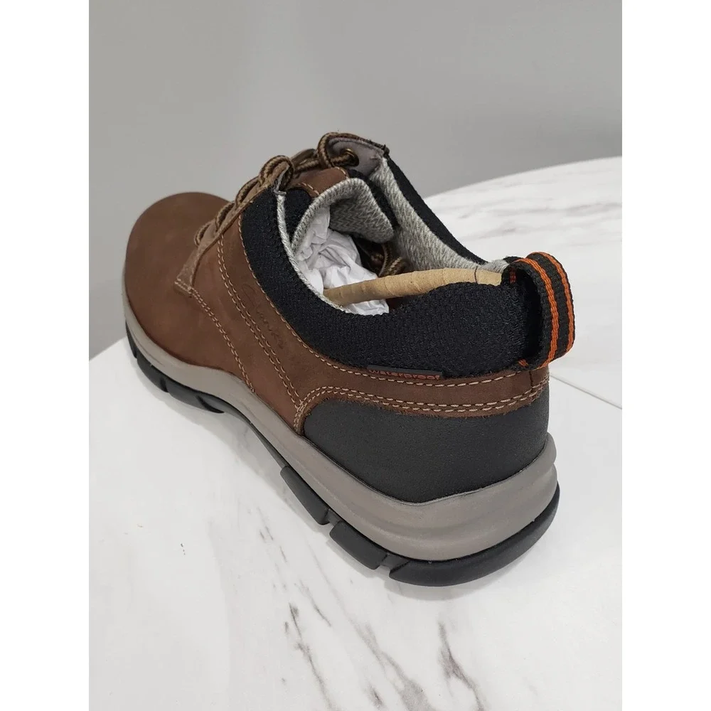 NEW NO‎ BOX Clarks Men's Walpath Step Loafer Dark Brown SIZE 8 Hiking Shoes